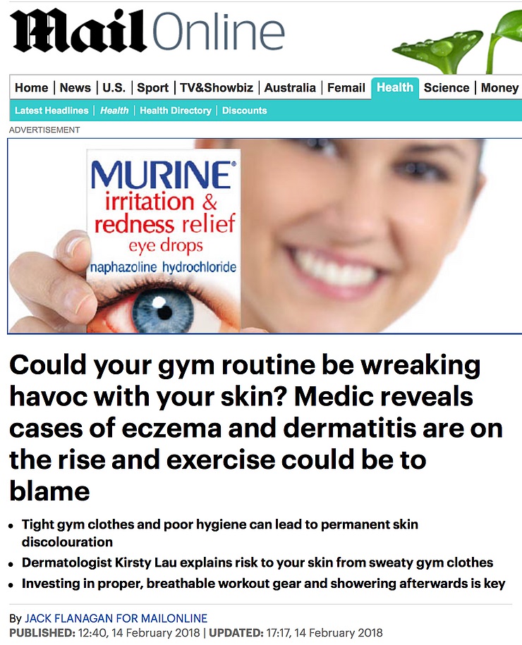 You are currently viewing Could your gym routine be wreaking havoc with your skin?